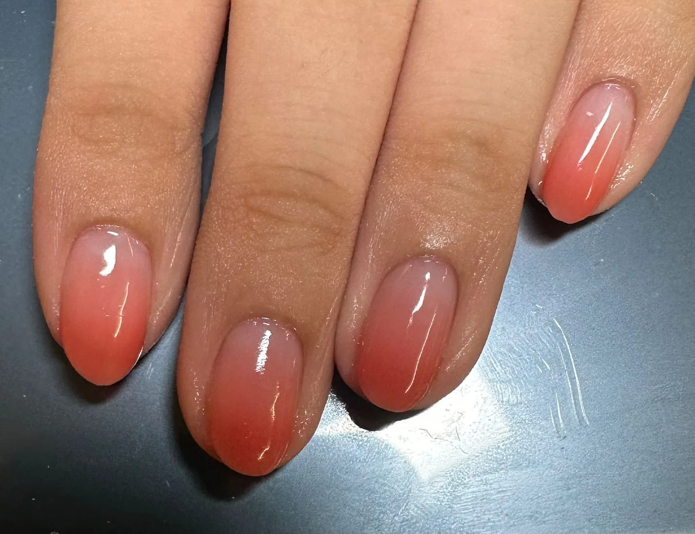 Nägel mit Verlauf